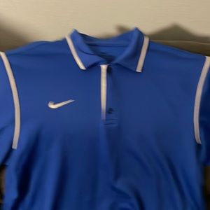 Nike polo/ mens large/ dri-fit